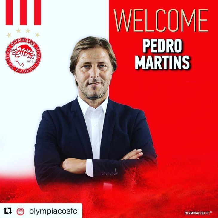 Νέος προπονητής του Θρύλου ο Pedro Martins